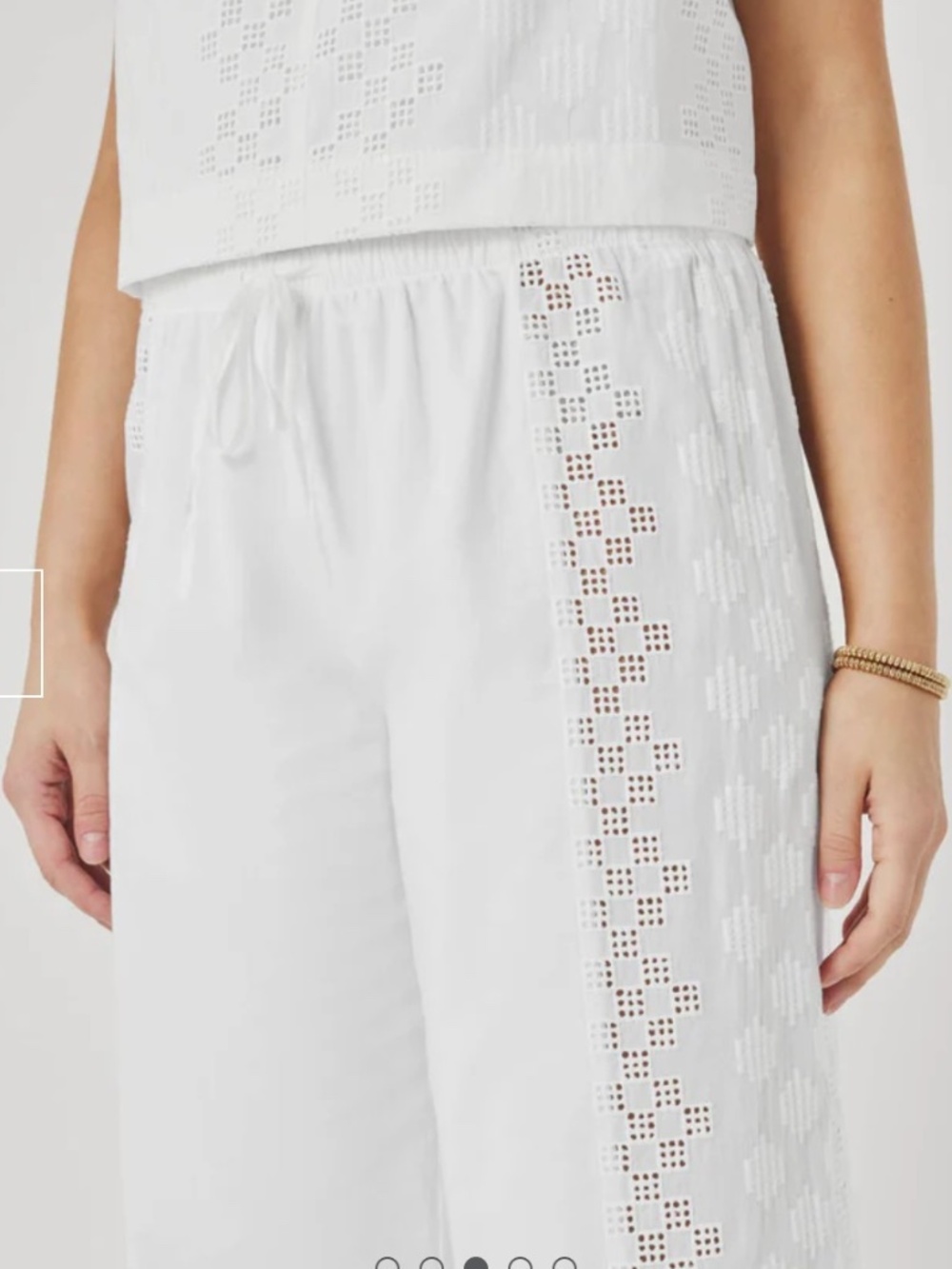 Splendid Stella Linen set white